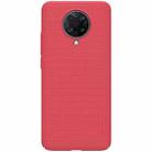 For Xiaomi Redmi K30 Ultra NILLKIN Frosted Concave-convex Texture PC Protective Case(Red) - 1