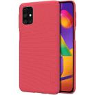 For Samsung Galaxy M31s NILLKIN Frosted Concave-convex Texture PC Protective Case(Red) - 1
