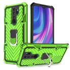 For Xiaomi Redmi Note 8 Pro PC + TPU Shockproof Protective Case with 360 Degree Rotation Ring Holder(Green) - 1