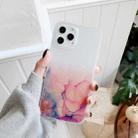 For iPhone 11 Pro Max Double-sided Film IMD Shockproof TPU Protective Case (Pink) - 1