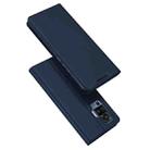 For Vivo X50 Pro DUX DUCIS Skin Pro Series PU + TPU Horizontal Flip Leather Case, with Holder & Card Slots(Blue) - 1
