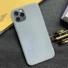 For iPhone 12 / 12 Pro Shockproof Frosted TPU Transparent Protective Case(Grey) - 1