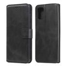 For Samsung Galaxy M31s Classic Calf Texture PU + TPU Horizontal Flip Leather Case, with Holder & Card Slots & Wallet(Black) - 1