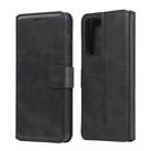 For Xiaomi Mi 10T Pro Classic Calf Texture PU + TPU Horizontal Flip Leather Case, with Holder & Card Slots & Wallet(Black) - 1