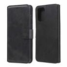 For OnePlus 8T Classic Calf Texture PU + TPU Horizontal Flip Leather Case, with Holder & Card Slots & Wallet(Black) - 1