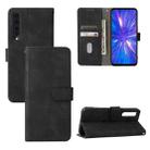 For Rakuten Big Solid Color Skin Feel Magnetic Buckle Horizontal Flip Calf Texture PU Leather Case with Holder & Card Slots & Wallet(Black) - 1