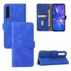 For Rakuten Big Solid Color Skin Feel Magnetic Buckle Horizontal Flip Calf Texture PU Leather Case with Holder & Card Slots & Wallet(Blue) - 1