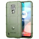 For Motorola Moto E7 2020 Full Coverage Shockproof TPU Case(Green) - 1