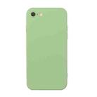 Straight Edge Solid Color TPU Shockproof Case For iPhone 6 Plus(Matcha Green) - 1