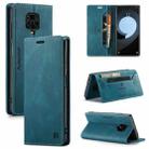 For Xiaomi Redmi Note 9s AutSpace A01 Retro Skin-feel Crazy Horse Texture Horizontal Flip Leather Case with Holder & Card Slots & Wallet & RFID(Blue) - 1