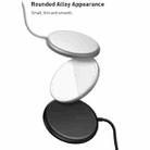 Baseus WXJK-F02 Simple Mini Magnetic Magsafe Wireless Charger for iPhone 14 / 13 12 Series Mobile Phones(White) - 4