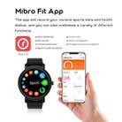 Mibro Air 1.3 inch TFT Color Touch Screen Smart Watch, IP68 Waterproof with Silicone Watchband, Support 12 Sport Modes / Heart Rate Monitoring / Sleep Monitor(Black) - 3