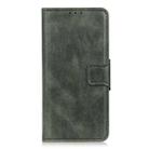 For Huawei P smart 2021 / Y7a Mirren Crazy Horse Texture Horizontal Flip Leather Case with Holder & Card Slots & Wallet(Dark Green) - 2