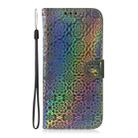 For Huawei P Smart Z/Y9 Prime 2019 Solid Color Colorful Magnetic Buckle Horizontal Flip PU Leather Case with Holder & Card Slots & Wallet & Lanyard(Silver) - 2