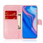 For Huawei P Smart Z/Y9 Prime 2019 Solid Color Colorful Magnetic Buckle Horizontal Flip PU Leather Case with Holder & Card Slots & Wallet & Lanyard(Pink) - 4