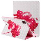 3D Painted Pattern Horizontal Flip Leather Case with Holder & Card Slots & Wallet & Sleep / Wake-up Function For iPad Air 2022 / 2020 10.9 /iPad Pro 11 2020 / 2018(Red Rose) - 1