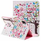 3D Painted Pattern Horizontal Flip Leather Case with Holder & Card Slots & Wallet & Sleep / Wake-up Function For iPad Air 2022 / 2020 10.9 /iPad Pro 11 2020 / 2018(Girl Under The Tree) - 1
