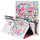 For Samsung Galaxy S6 Lite P610 3D Painted Pattern Horizontal Flip Leather Case with Holder & Card Slots & Wallet & Sleep / Wake-up Function 0(Girl Under The Tree) - 1