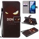 For Samsung Galaxy S20 FE Painting Horizontal Flip Leather Case with Holder & Card Slot & Lanyard(Eye) - 1