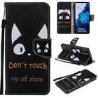 For Samsung Galaxy S20 FE Painting Horizontal Flip Leather Case with Holder & Card Slot & Lanyard(Cat Ears) - 1