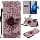 For Samsung Galaxy S20 FE Painted Pattern Horizontal Flip Leather Case, with Wallet & Holder & Card Slots & Lanyard(Castle) - 1