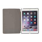 3-folding Skin Texture Horizontal Flip TPU + PU Leather Case with Holder For iPad 9.7 (2018) / 9.7 (2017) / air / air2(Black) - 6