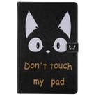 For Lenovo Tab M10 Plus TB-X606F Painted Pattern Horizontal Flip Leather Case with Holder & Card Slots & Wallet & Sleep / Wake-up Function (Cat Ears) - 1