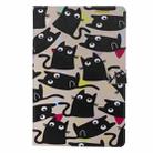 For Samsung Galaxy S6 Lite P610 Painted Pattern Horizontal Flip Leather Case with Holder & Card Slots & Wallet & Sleep / Wake-up Function (Cats) - 1