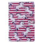 For Samsung Galaxy Tab S6 T860 Painted Pattern Horizontal Flip Leather Case with Holder & Card Slots & Wallet & Sleep / Wake-up Function (Horse) - 1