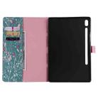 For Samsung Galaxy Tab S6 T860 Painted Pattern Horizontal Flip Leather Case with Holder & Card Slots & Wallet & Sleep / Wake-up Function (Apricot Tree) - 4