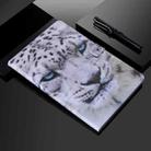 For Samsung Galaxy Tab S6 T860 Painted Pattern Horizontal Flip Leather Case with Holder & Card Slots & Wallet & Sleep / Wake-up Function (White Leopard) - 2