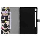For Samsung Galaxy Tab S6 T860 Painted Pattern Horizontal Flip Leather Case with Holder & Card Slots & Wallet & Sleep / Wake-up Function (Cats) - 3