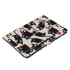 For Samsung Galaxy Tab S6 T860 Painted Pattern Horizontal Flip Leather Case with Holder & Card Slots & Wallet & Sleep / Wake-up Function (Cats) - 6