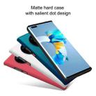For Huawei Mate 40 Pro NILLKIN Frosted Concave-convex Texture PC Protective Case(Black) - 9