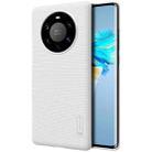 For Huawei Mate 40 Pro+ NILLKIN Frosted Concave-convex Texture PC Protective Case(White) - 1