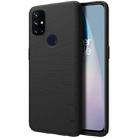 For OnePlus Nord N10 5G NILLKIN Frosted Concave-convex Texture PC Protective Case(Black) - 1