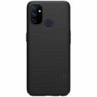 For OnePlus Nord N100 NILLKIN Frosted Concave-convex Texture PC Protective Case(Black) - 2