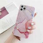 For iPhone 11 Pro Frosted IMD Series TPU Protective Case (Pink) - 1