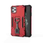 Peacock Style PC + TPU Protective Case with Bottle Opener For iPhone 11 Pro Max(Red) - 1
