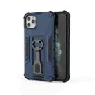 Peacock Style PC + TPU Protective Case with Bottle Opener For iPhone 11 Pro Max(Dark Blue) - 1