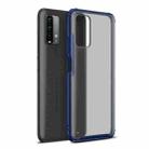 For Xiaomi Redmi Note 9 4G Four-corner Shockproof TPU + PC Protective Case(Blue) - 1