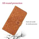 For Samsung Galaxy A20s Ethnic Style Embossed Pattern Horizontal Flip Leather Case with Holder & Card Slots & Wallet & Lanyard(Brown) - 7