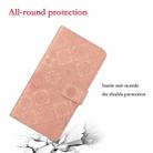 For Samsung Galaxy S20 FE Ethnic Style Embossed Pattern Horizontal Flip Leather Case with Holder & Card Slots & Wallet & Lanyard(Pink) - 7