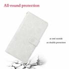 For iPhone 11 Ethnic Style Embossed Pattern Horizontal Flip Leather Case with Holder & Card Slots & Wallet & Lanyard (White) - 8