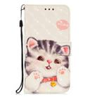 For Google Pixel 4XL 3D Pattern Colored Drawing Horizontal Flip Leather Case with Holder & Card Slots & Wallet & Lanyard(Bell Cat) - 2