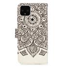 For Google Pixel 4XL 3D Pattern Colored Drawing Horizontal Flip Leather Case with Holder & Card Slots & Wallet & Lanyard(Mandala Flower) - 3