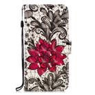 For Google Pixel 4XL 3D Pattern Colored Drawing Horizontal Flip Leather Case with Holder & Card Slots & Wallet & Lanyard(Lace Flower) - 2