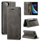 AutSpace A01 Retro Skin-feel Crazy Horse Texture Horizontal Flip Leather Case with Holder & Card Slots & Wallet & RFID For iPhone 6(Coffee) - 1