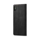 For iPhone XS Max AutSpace A01 Retro Skin-feel Crazy Horse Texture Horizontal Flip Leather Case with Holder & Card Slots & Wallet & RFID(Black) - 3