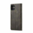 For iPhone 11 AutSpace A01 Retro Skin-feel Crazy Horse Texture Horizontal Flip Leather Case with Holder & Card Slots & Wallet & RFID (Coffee) - 3